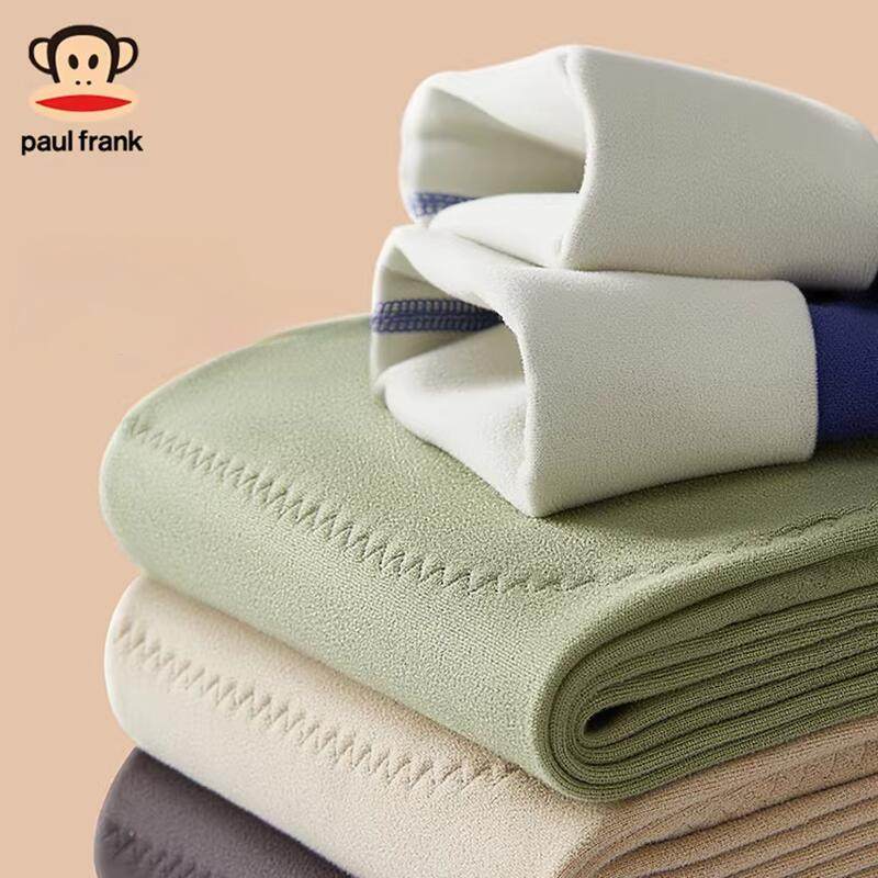 大嘴猴秋裤男士加绒保暖裤衬裤线裤发热男款绒裤棉毛裤打底裤冬季 34元