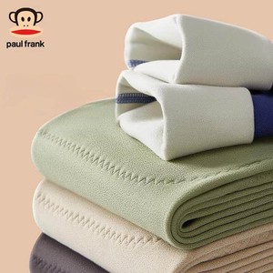 大嘴猴秋裤男士加绒保暖裤衬裤线裤发热男款绒裤棉毛裤打底裤冬季