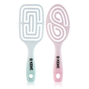 英国KENT肯特气垫弹力梳子女家用长发气囊按摩卷发梳排骨梳回弹梳