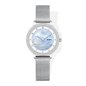 【新年礼物】DOM腕表 坚守139道工序 轻奢皮带女士手表G-1361 Y