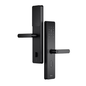 美的智能门锁超长续航铝合金家用防盗门密码锁入户门电子指纹锁E3