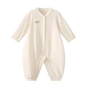 babycare含桑蚕丝婴儿爬服新生包屁衣小月龄满月衣服宝宝连体衣