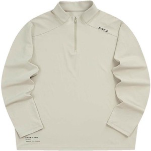 鸿星尔克长袖t恤男春秋男士运动健身训练服速干衣半拉链卫衣上衣