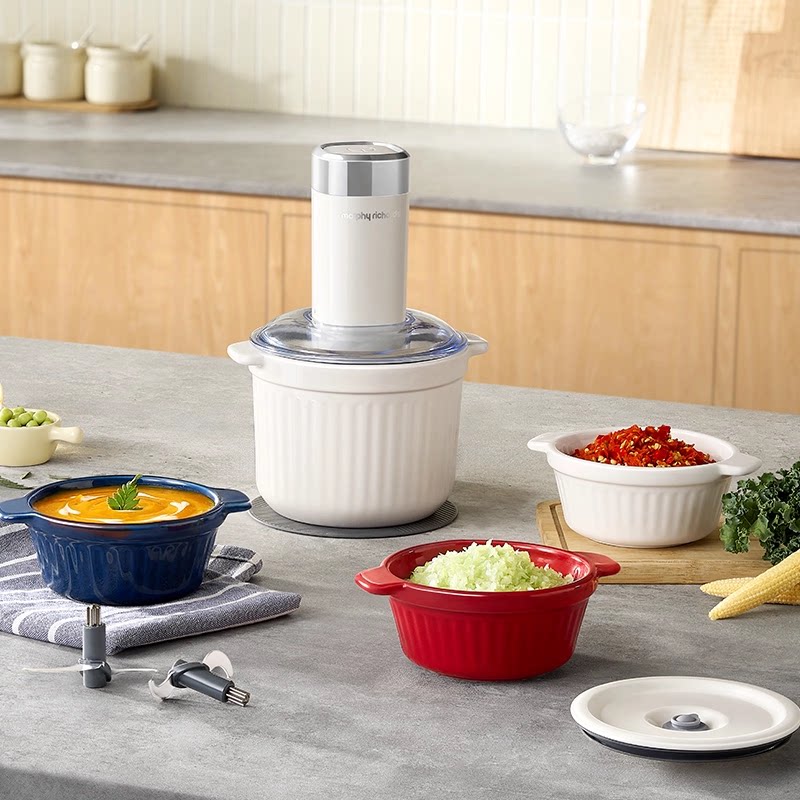 详情领优惠】摩飞绞肉机家用备餐料理机多功能陶瓷馅料辅食佐料机 324元