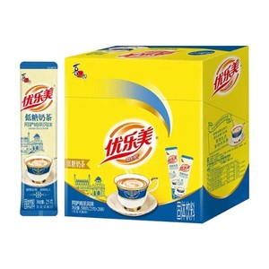 优乐美阿萨姆红茶味奶茶500g*1盒装20条办公室冲泡饮品速溶下午茶