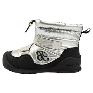 芭比班纳宝宝加绒防水雪地靴2025新款女童棉靴男童大棉鞋儿童棉靴