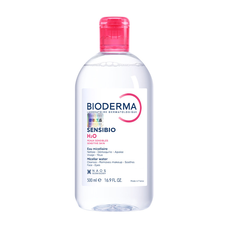 贝德玛粉水敏感肌温和洗卸不伤肤成分精简水润清爽家用卸妆水 84元