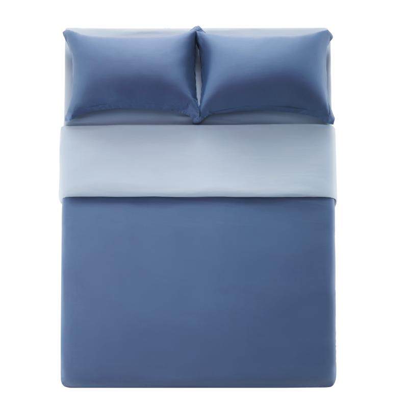 网易严选新疆四件套全棉床单被套2025新款被罩纯色100纯棉高级感