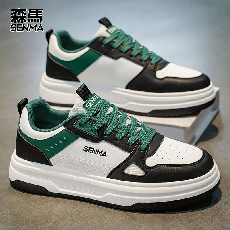 SENMA/森马男鞋春秋款休闲鞋软底轻便复古时尚运动正品爆款老爹鞋