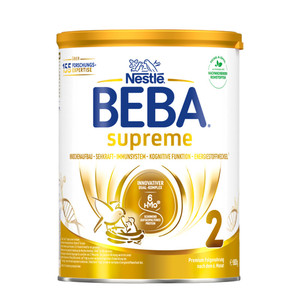 德国雀巢BEBA贝巴至尊新版SUPREME六种HMO高端婴幼儿奶粉2段进口