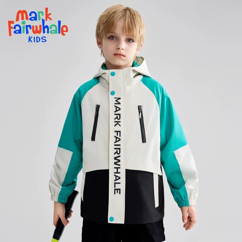 马克华菲2026春款童装男女童儿童外套开衫户外防风潮流外套全jz 49.1元