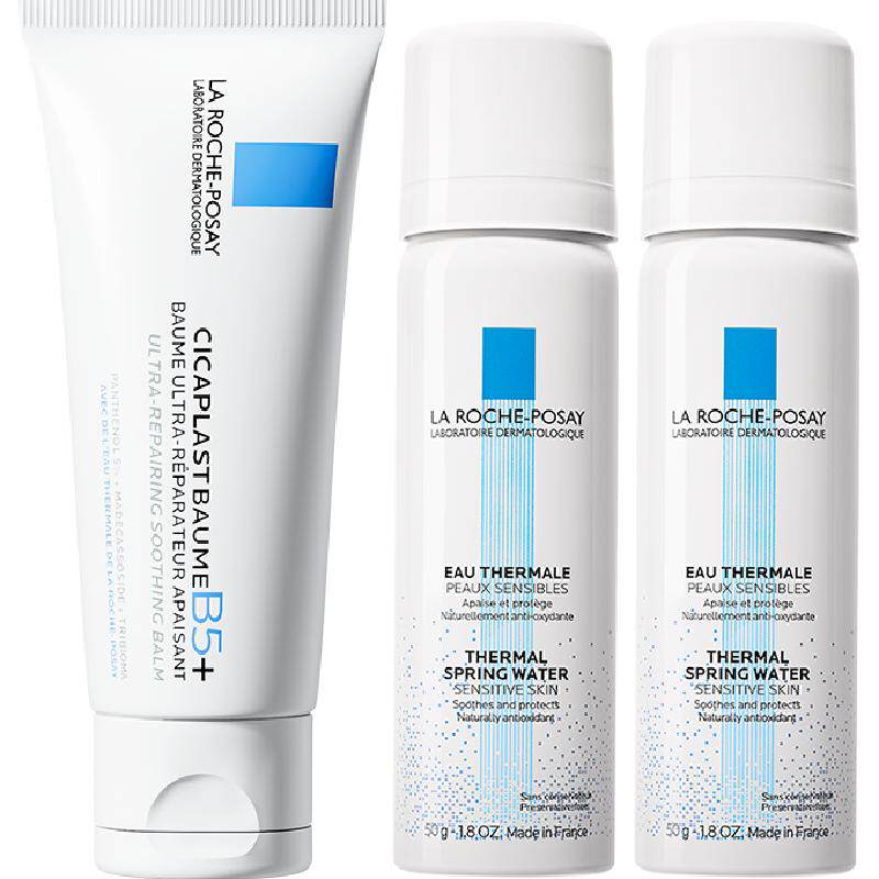 【黄子弘凡同款】理肤泉B5霜40ml+喷雾100ml水霜修护舒缓泛红套组