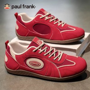 大嘴猴痞帅休闲板鞋2026新款厚底潮流百搭小白鞋男春季透气运动鞋