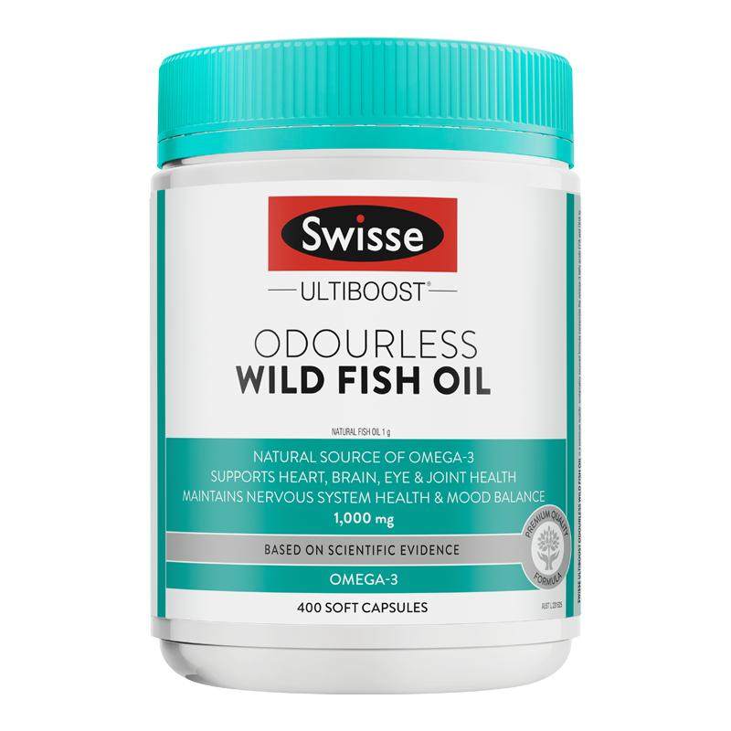 Swisse斯维诗深海鱼油omega3软胶囊EPA补脑DHA成人中老年 直播 109元
