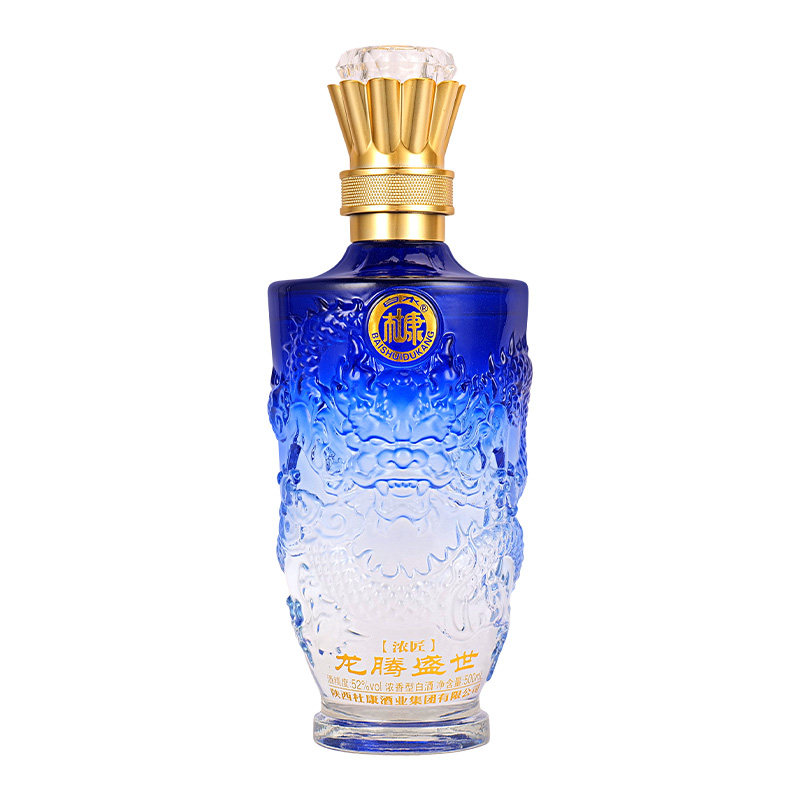1白水杜康龙腾盛世白酒52度浓香型整箱瓶装纯粮食礼盒厂家直销 79.9元