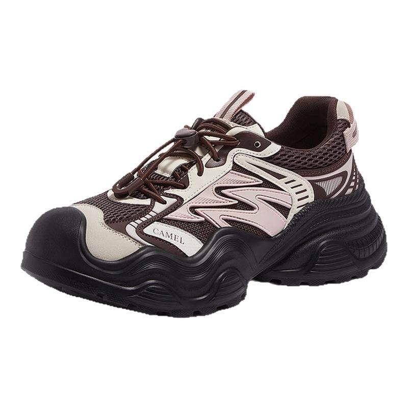 骆驼慕斯女鞋2026春夏情侣款轻盈厚底软糯舒适丑萌鞋 199元