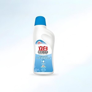 【百补】立白白衣彩衣漂渍液彩漂漂白水洗衣服去污渍神器600g*2瓶