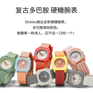 Dickies手表女款学生初高中考试专用高颜值儿童只看时间生日礼物