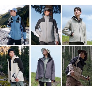 FG【冲锋衣合辑】美特斯邦威冲锋衣男女同款户外三防情侣外