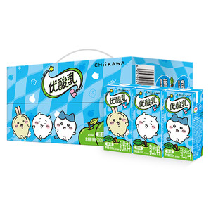 【吉伊卡哇联名装】伊利优酸乳原味200ml*12盒12月产整箱含乳饮品