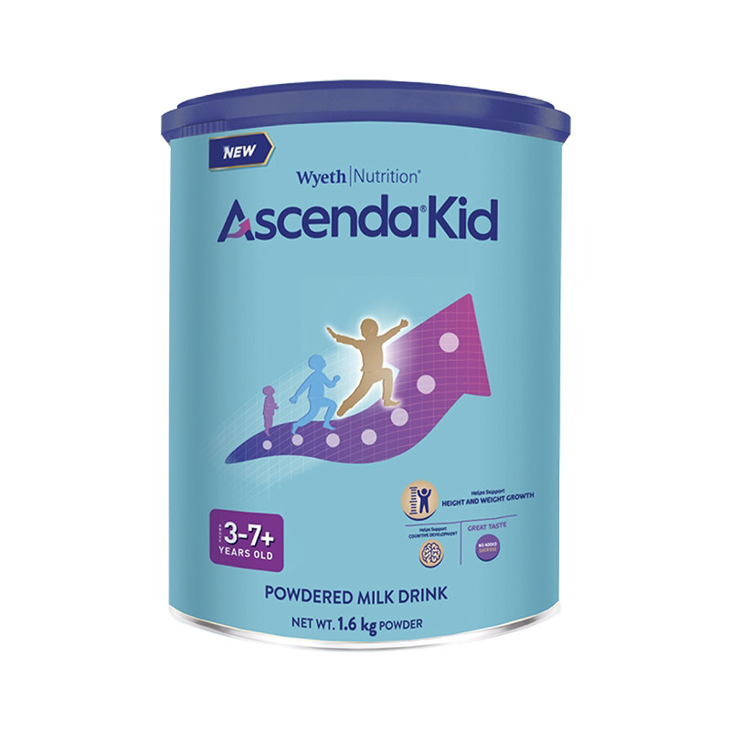 【自营】惠氏Ascenda火箭罐新加坡进口青少年儿童成长奶粉1600g*2 545元