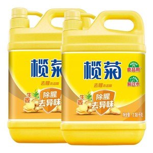 榄菊洗洁精家庭装家用大桶宿舍商用餐饮小瓶实惠级食品用a类官方