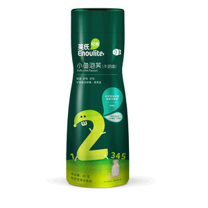 英氏泡芙儿童零食饼干宝宝零食溶豆辅食无添加小鱼泡芙6个月零食