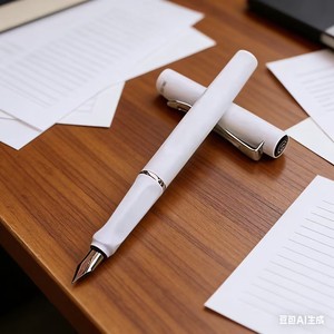 英雄牌1515学生男女三四年级钢笔书写练字铱金笔明尖墨水笔可替换墨囊墨水笔高颜值初学者正姿钢笔2.6口径