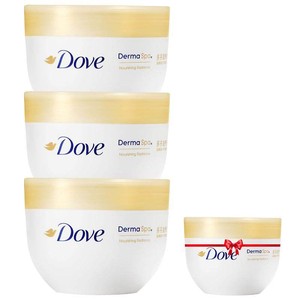 多芬大金碗滋养焕亮肌肤保湿滋润秋冬季身体乳300ml*3罐官方正品