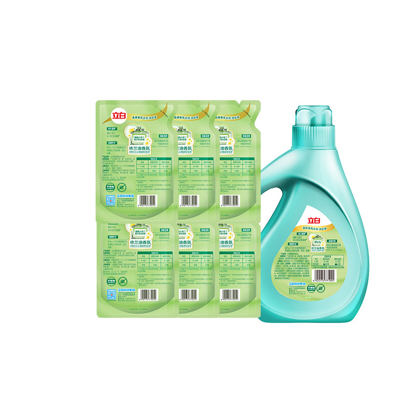 立白小苍兰洗衣液柔顺香氛洗衣液高定清香去渍抑菌除菌持久留香 59.9元