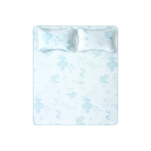 babycare凉感冰丝凉席夏季成人软席婴儿可用儿童透气可擦洗含枕套