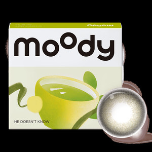 moody美瞳日抛经典38%低含水新手长戴柔咖棕彩色隐形眼镜10片专享