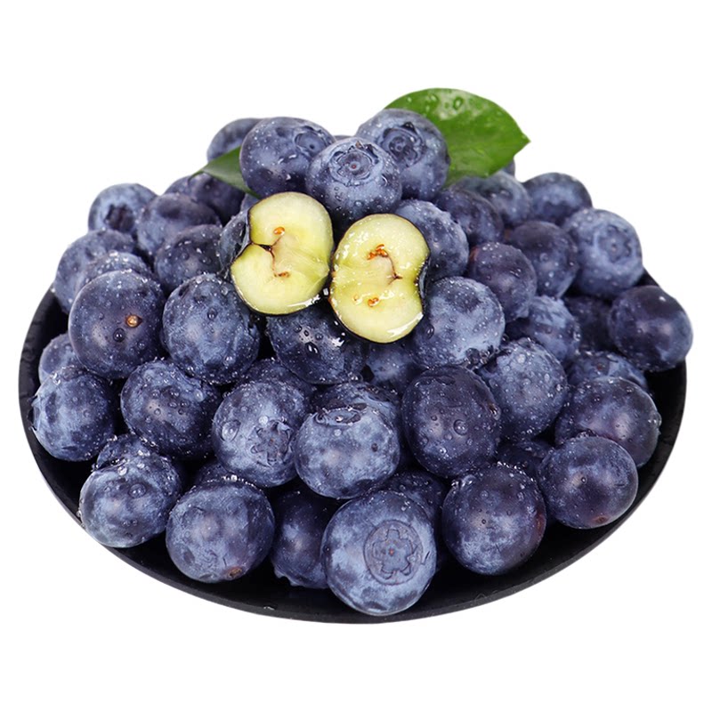 蓝莓鲜果新鲜水果云南l25蓝莓高山花香怡颗甜莓大果产地直发整箱 28.6元