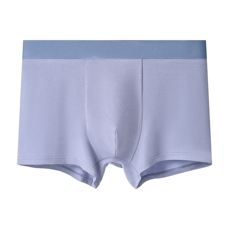 古今纯棉透气男士内裤7A级抗菌男生四角短裤青年宽松平角裤男裤衩 39.1元