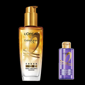 欧莱雅小金瓶护发精油发油改善干枯发烫染受损