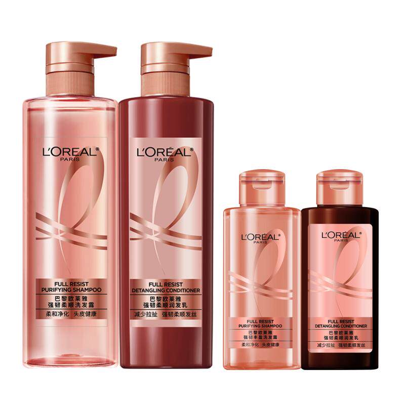 欧莱雅活力姜洗发水护发素生姜洗护套装去油强韧发丝洗发露 168元