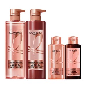 欧莱雅活力姜洗发水护发素生姜洗护套装去油强韧发丝洗发露