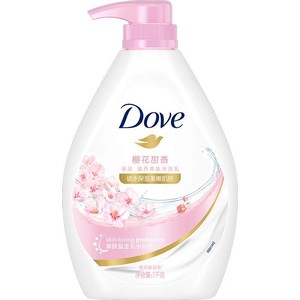 【下拉享补贴】多芬/DOVE樱花甜香沐浴露/乳1kg清爽修护