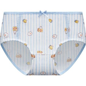 红豆居家女童内裤儿童三角纯棉抑菌短裤宝宝平角四角裤女孩不夹PP