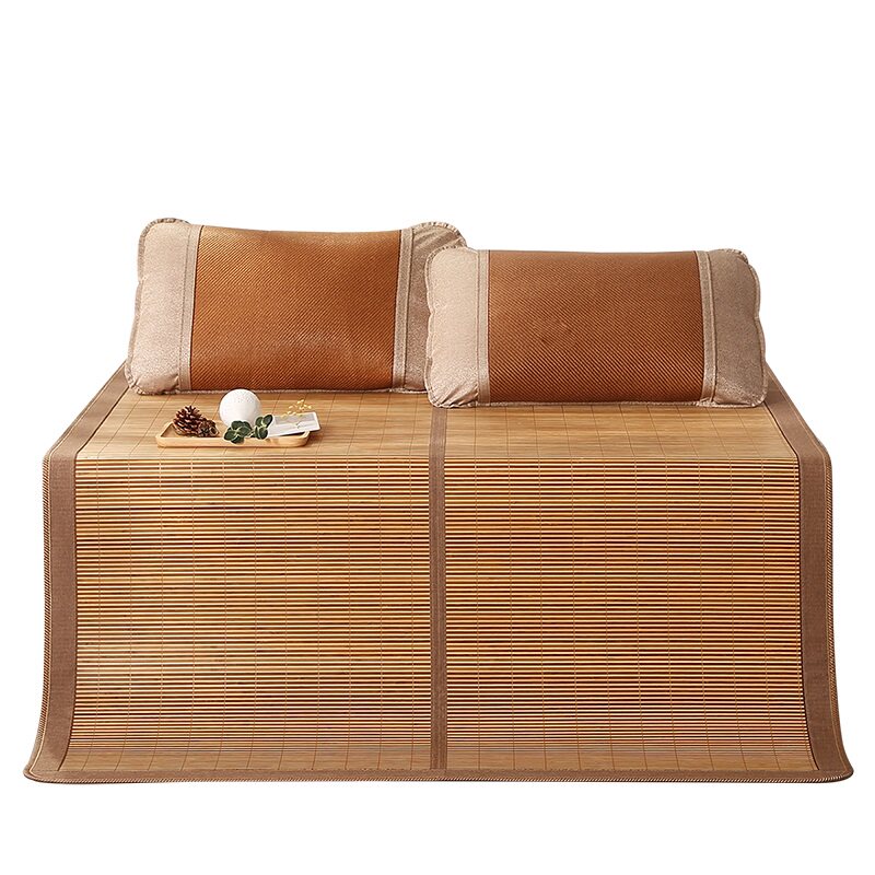 富安娜凉席竹席夏天家用高端天然凉席子夏季草席双面可用冰丝席 119元
