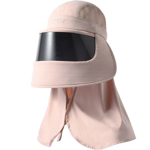 卡蒙全方位全脸防晒面罩医美防晒帽子面罩护颈一体女士骑车不贴脸