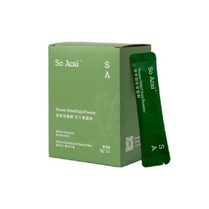 soacai纯羽衣甘蓝冻干粉膳食纤维青汁有机奇亚籽羽衣甘蓝粉亚麻籽