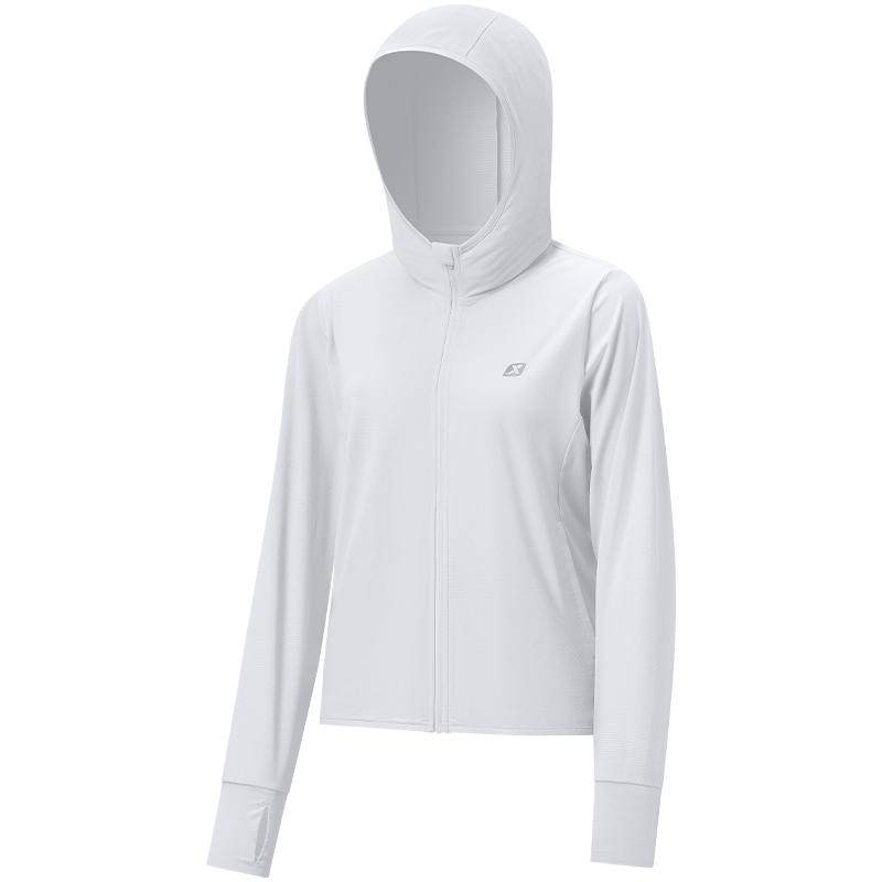 特步绵绵冰4.0防晒衣女款春夏季新款轻薄冰丝防晒服户外皮肤衣 64元