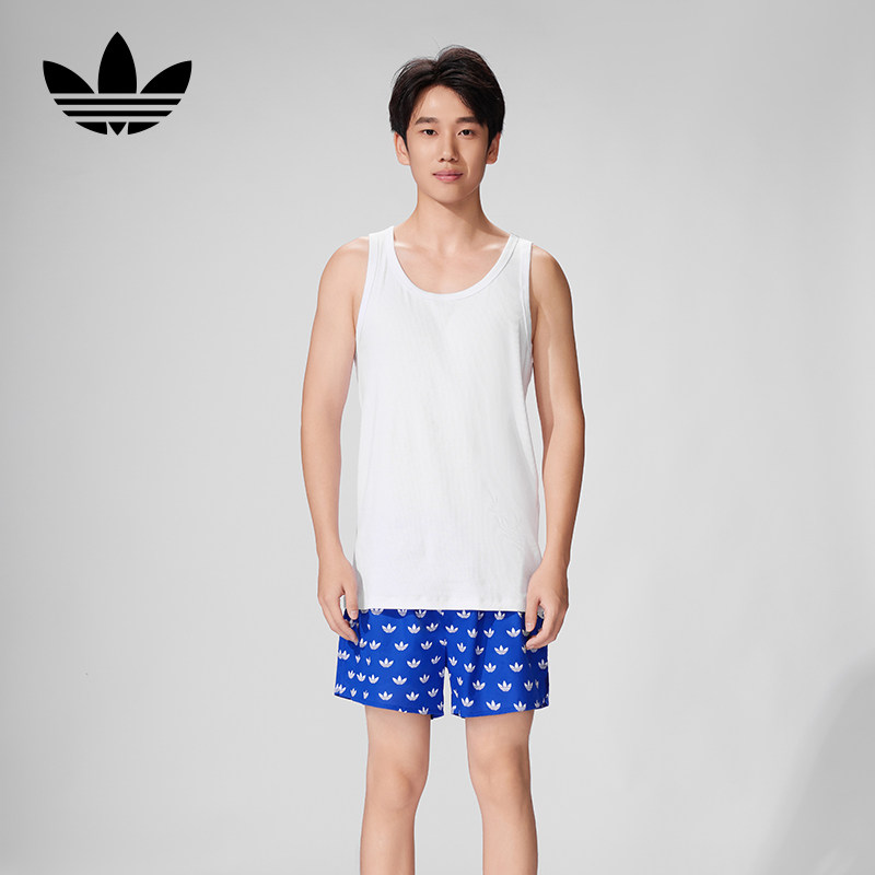 Adidas阿迪达斯三叶草男士内裤纯棉阿罗裤舒适透气跑步运动短裤 179元