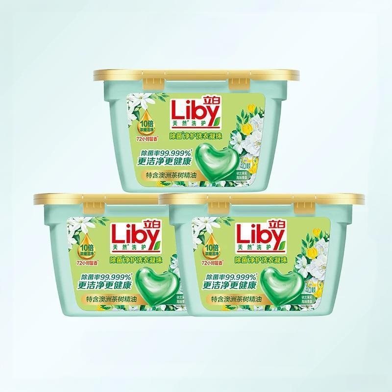 【淘秒下拉详情页享优惠】立白香氛净护洗衣凝珠持久留香防串色 33.57元