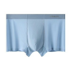 猫人男士内裤冰丝四角短裤120支超薄透气无痕新款裤头青年男裤衩