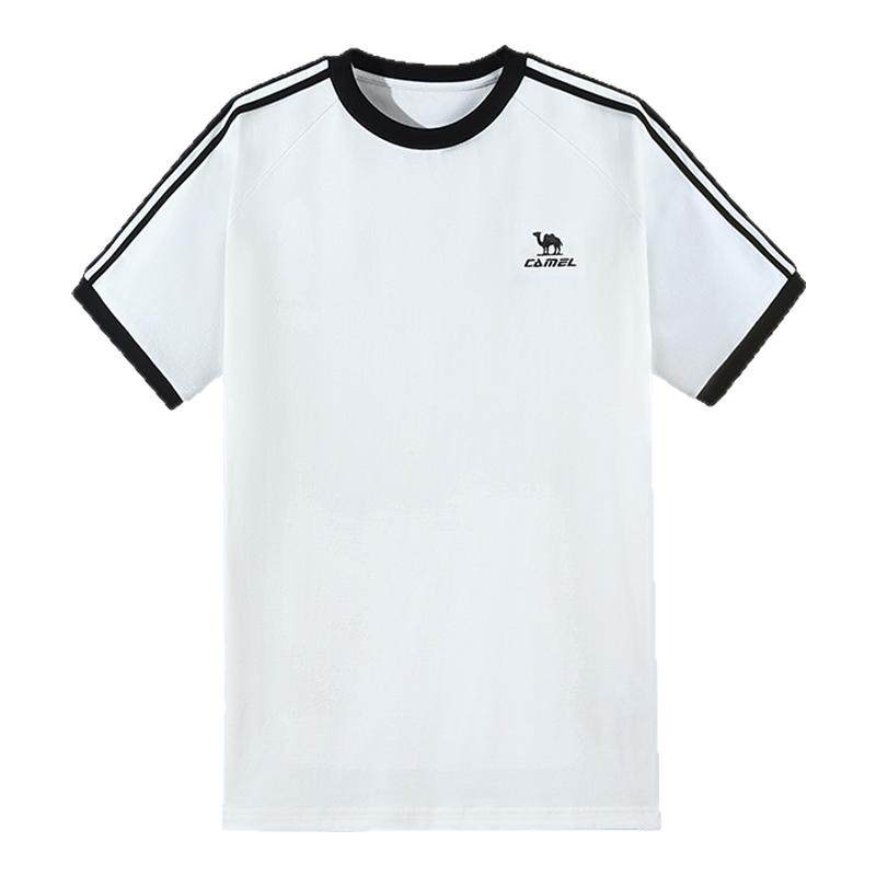 迪丽热巴同款骆驼柔棉T神运动短袖女夏季美式复古宽松纯棉T恤上衣 89元