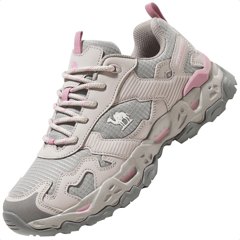 骆驼魔岩户外登山鞋女士春夏网面透气防滑耐磨徒步鞋男款运动鞋子 179元