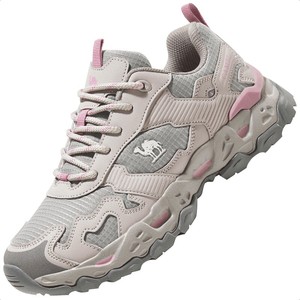 骆驼魔岩户外登山鞋女士春夏网面透气防滑耐磨徒步鞋男款运动鞋子