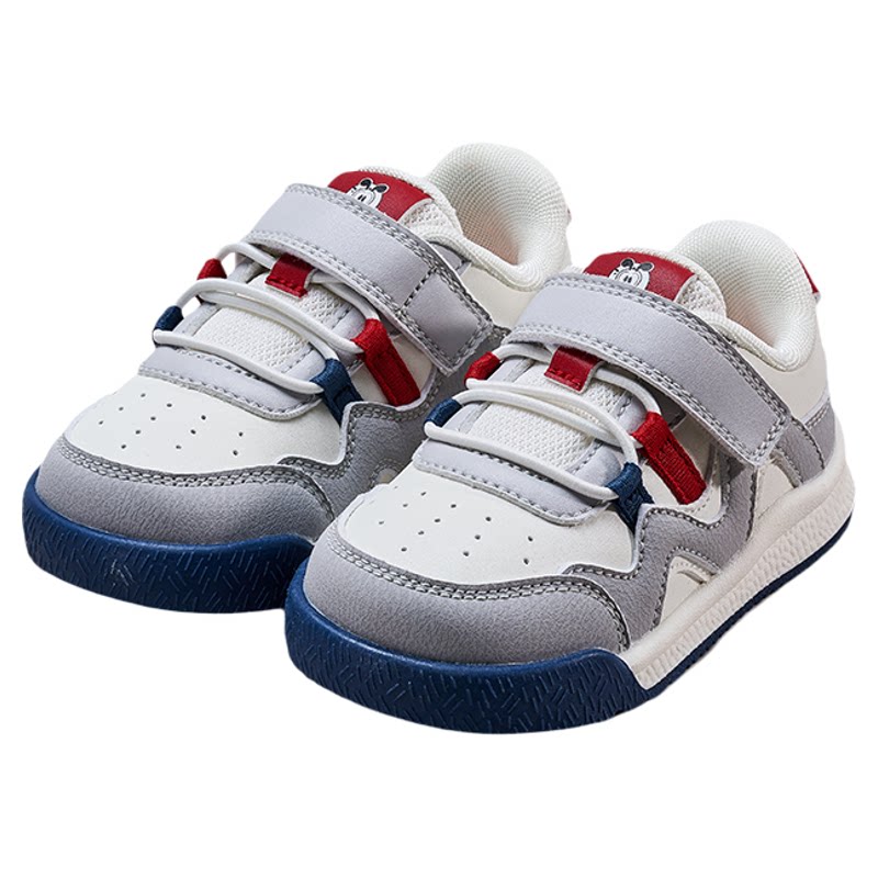 巴布豆男童鞋子春季新款防滑防撞护踝儿童童鞋机能鞋学步鞋男宝宝 79元